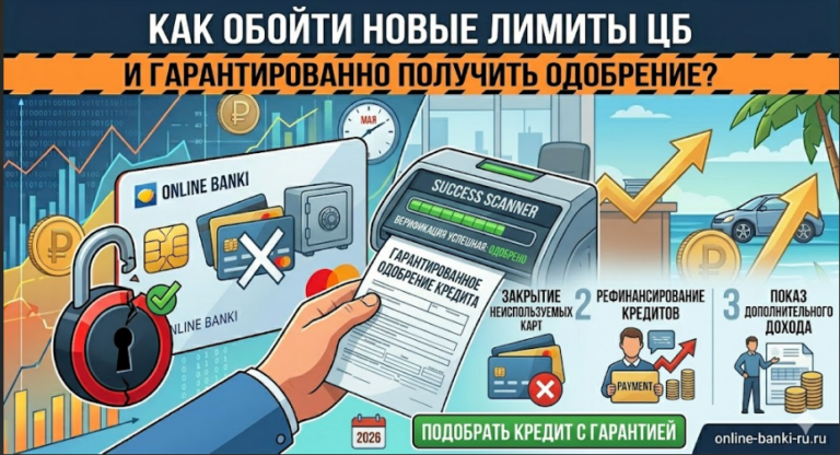 Как обойти новые лимиты ЦБ и гарантированно получить одобрение