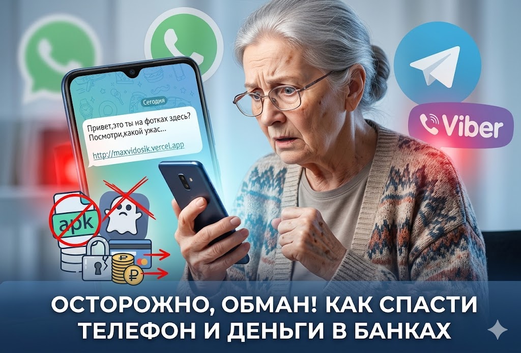 Осторожно, обман! Пришло сообщение «Привет, это ты на фотках?