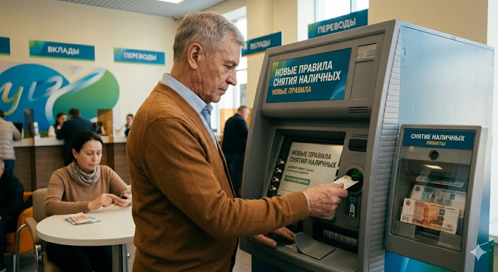 Новые правила снятия наличных в банкоматах