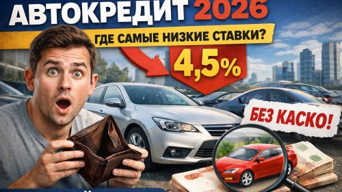 АвтоКредит в 2026 году 